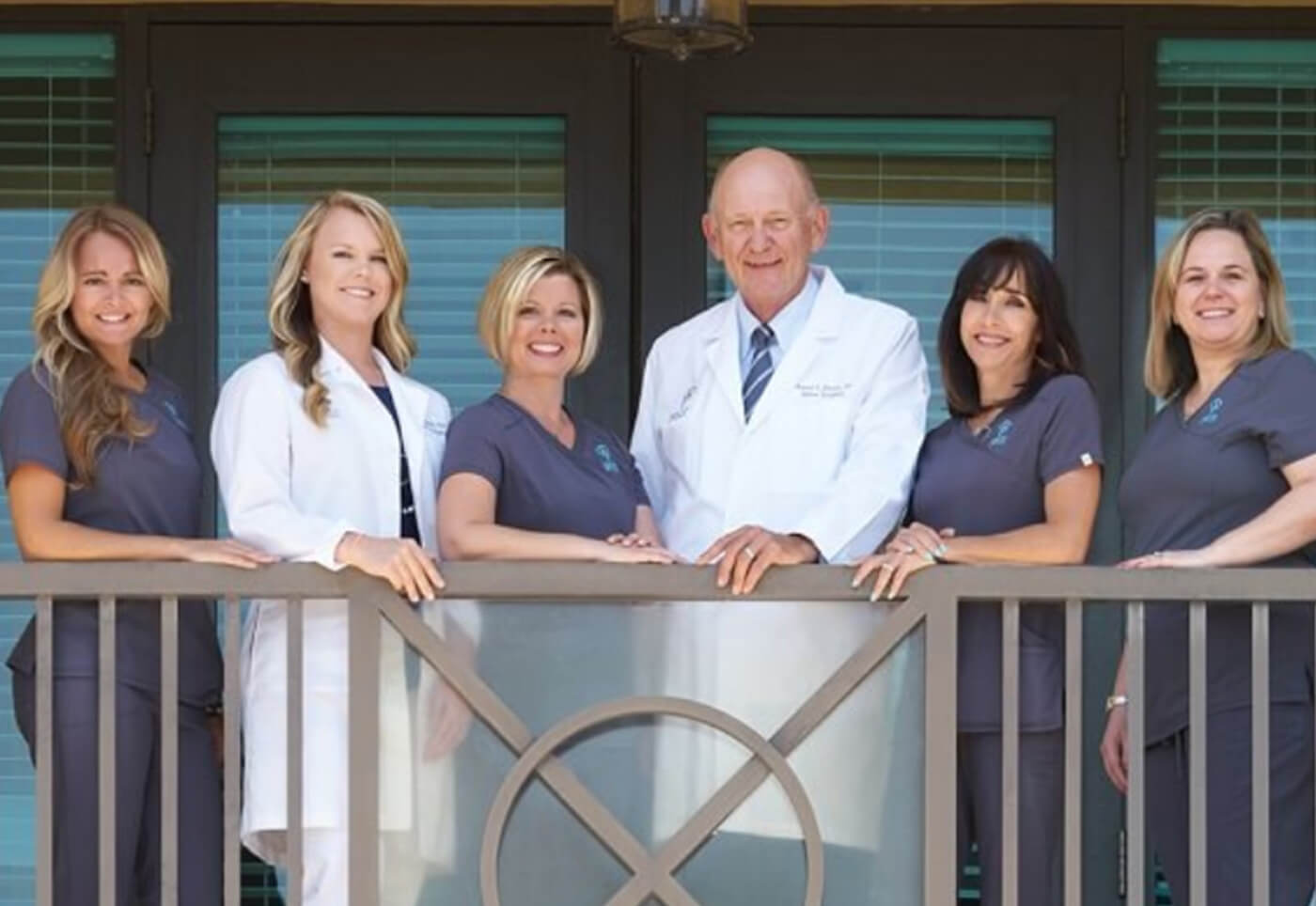 Dr. Biscup and his Staff